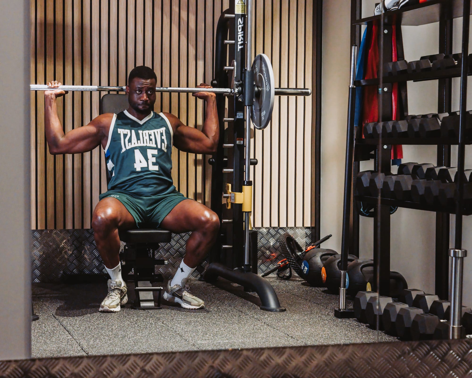 Power POD at GYMPODS with Smith machine, SkiErg and punch bag
